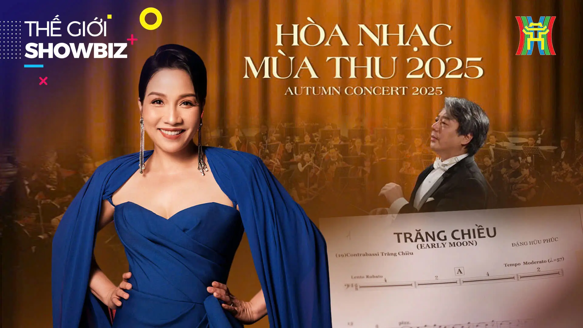 Mỹ Linh lần đầu hát 'Trăng chiều' với dàn nhạc giao hưởng | Thế giới Showbiz | 04/10/2025
